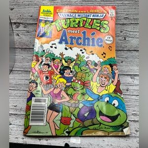 Archie Comic Teenage Mutant Ninja Turtles Meet Archie #1991